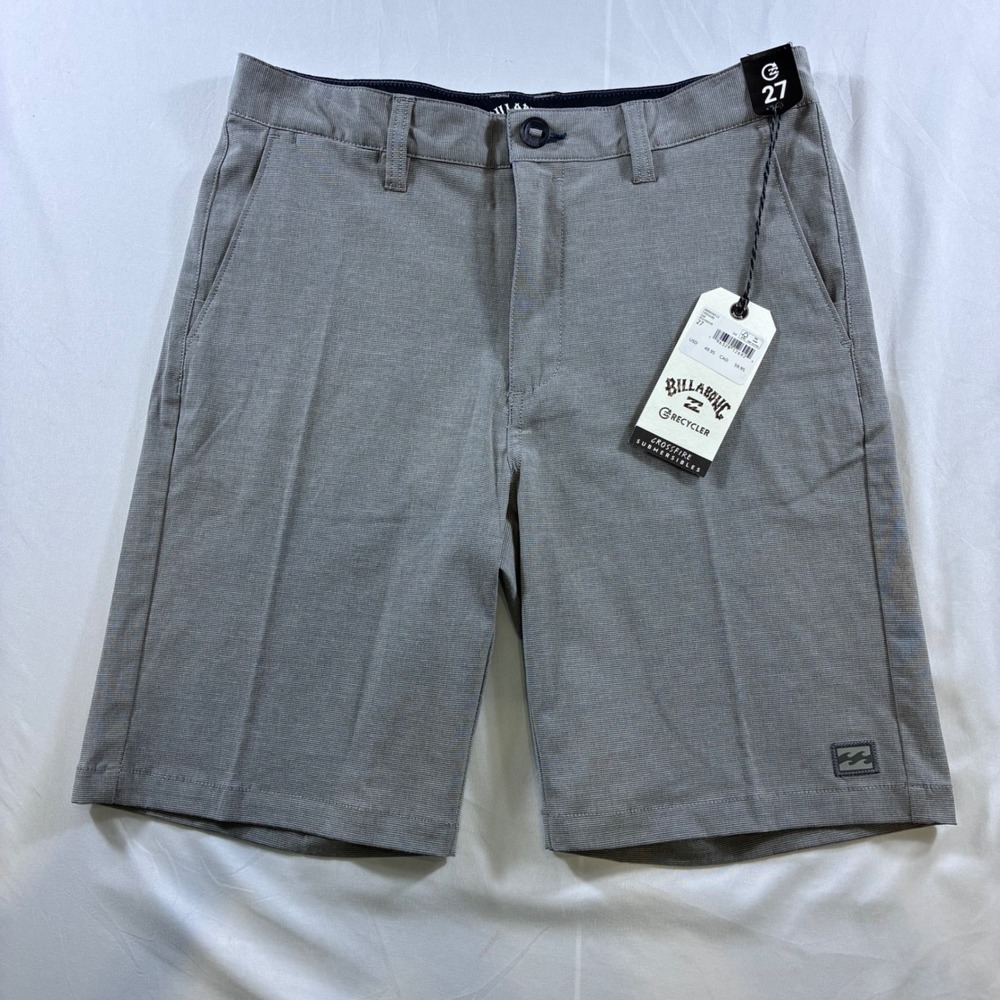 Billabong Crossfire Submersible Hybrid Shorts Gray Recycler Mens 27 ABBWS00123